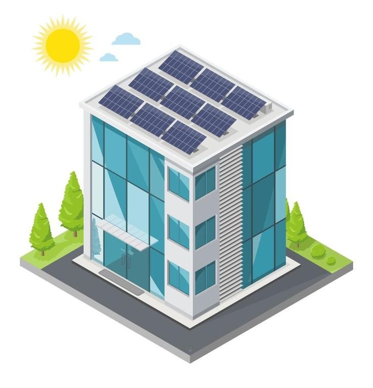 Commercial solar property